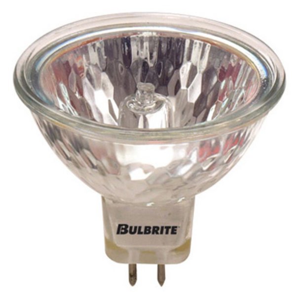 Bulbrite Dimmable MR16 Halogen Gu5.3 Base Light Bulb 20 pk. Walmart