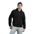 thumbnail image 1 of Tri-Mountain Horizon 7050 Anti-Pilling Dobby Fleece Knit Shirt, X-Large, Black, 1 of 2