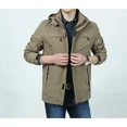 thumbnail image 4 of Ropa de golf de moda Chaquetas frías para hombres Ropa de lujo de diseñador Ropa para acampar Ropa para hombres Jersey de béisbol Impermeable con capucha Trabajo de invierno, 4 of 5