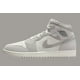 thumbnail image 2 of N I-K-E A i r-Jor-dan 1 Mid Wolf Grey White FQ7720-002 Men’s Shoes NEW, 2 of 6
