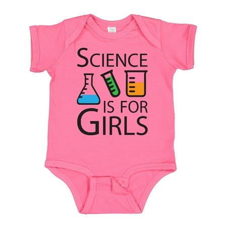

Inktastic Science is for Girls Gift Baby Girl Bodysuit