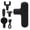 Black, variant on Xirurus Mini Handheld Deep Tissue Percussion Massager Ultra Small Quiet 4 Speed Muscle Massage Gun for Athletes Pain Relief, Black (18x18x6 in / 45.7x45.7x15.2 cm)