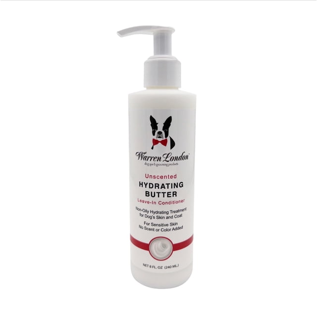 Acondicionador para mascotas Leave-in Warren London, mantequilla hidratante, 240 ml