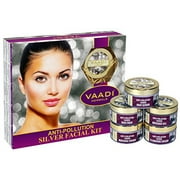 Vaadi Herbals Anti Pollution Silver Facial Kit, 270g