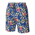 thumbnail image 5 of Naloa Cute Popcorn Men's Beach Shorts, Surfing shorts, Swim trunks, Quick Dry Swim Trunks for Surfing Beach Fun - X-Large, 5 of 9