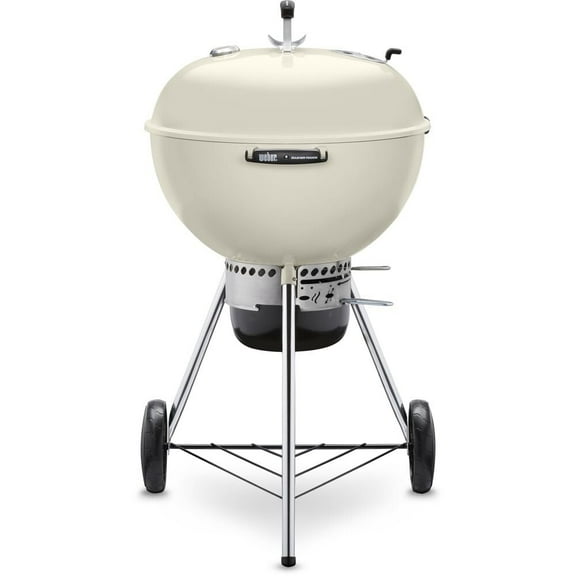 Weber-Stephen Products 107557 22 in. Master-Touch Charcoal Grill, Ivory