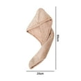 thumbnail image 2 of Paquete de 2 toallas para el cabello, turbante de microfibra de secado rápido, súper absorbente, toalla de microfibra para el cabello, 2 of 5
