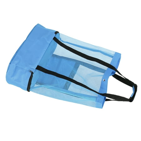 

Mesh Beach Bag Insulated Beach Bag Large Capacity For Picnic For Travel Blue