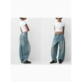 thumbnail image 2 of Michellecmm  Women Wide Leg Denim Pants Loose Vintage Distressed Jeans Trousers, 2 of 9