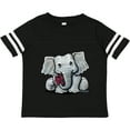 thumbnail image 3 of Inktastic Kiniart Elephant Boys or Girls Toddler T-Shirt, 3 of 5