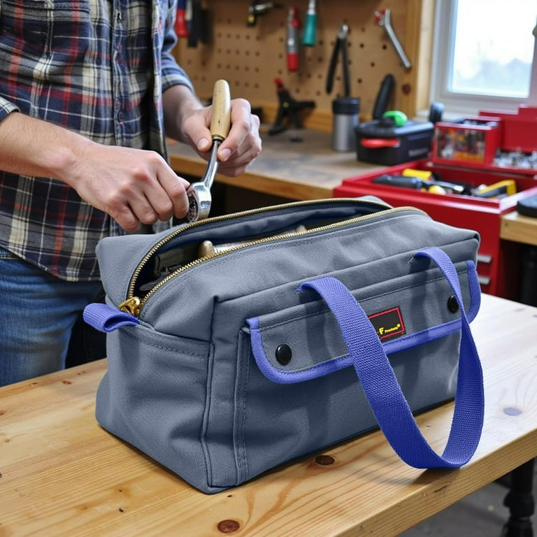 G & F Products, Mechanics Tool Bag, 11x7x6 Inch, Gray - Walmart.com G & F Products, Mechanics Tool Bag, 11x7x6 Inch, Gray - Walmart.com