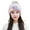 Student Hat Beige, variant on Women's Winter Knitted Brimless Beanie Hat with Fleece Lining and Pom-Pom, Thick Loose Snow Knitted Headwrap Ski Hat