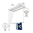 thumbnail image 4 of Practic Drop Dryer; Ceiling Manual Laundry Clothes Drying Rack, Hanger Ceiling Drying Rack, Laundry Space Saver, Organizer, 4 of 9
