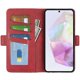 thumbnail image 2 of For Samsung Galaxy A36 5G Stand Case Calf Texture Leather Wallet Phone Cover - Black, 2 of 5