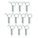 thumbnail image 2 of 2x10 Paquetes De Ganchos De Resorte Elásticos Para Puerta De Jaula De Metal Para Jaula De Conejo Grande 2 piezas, 2 of 6