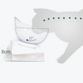 thumbnail image 4 of Cat Bol Alimentaire Réglable Antidérapant Mignon pour Animaux de Compagnie Bowl Cat avec Base, 4 of 7