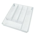 thumbnail image 2 of Kitchen Details Small Cutlery Tray in White, 13" x 10.25" x 1.75", 2 of 3