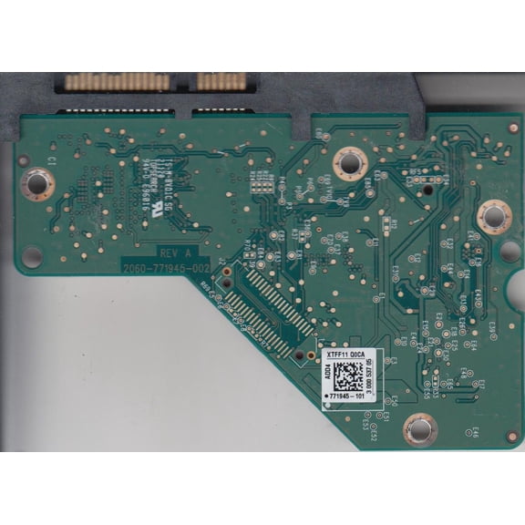 WD30EFRX-68EUZN0, 771945-101 ADD4, WD SATA 3.5 PCB