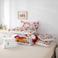 thumbnail image 6 of Manfei Cartoon Christmas Ball 7-Piece Twin Bedding,Xmas Holiday Season Bedding Comforter Set,Xmas Reversible, 6 of 7