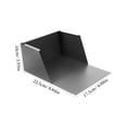 thumbnail image 2 of FUEENIRVA Extensor Para Bajante De Aluminio Gris Oscuro Resistente Con En Forma De Cesta Para Exteriores, 2 of 8