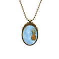 thumbnail image 1 of Foto de piña fresca fruta tropical Collar Colgante Vintage de bronce antiguo de joyeria de lujo de regalo Unbranded  M, 1 of 3