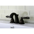 thumbnail image 2 of Kingston Brass KB8915NFL NuWave French Widespread Bathroom Faucet, Oil Rubbed Bronze, 2 of 3