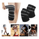 thumbnail image 2 of 1 Par Vendas Para Rodilla Elastica Rodilleras Gym Lab.G, Negra con Gris, 2 of 5