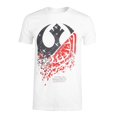 thumbnail image 1 of Star Wars - Camiseta Dividido para Hombre (Blanco), 1 of 3