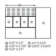 thumbnail image 4 of Large Clear Cosmetic Organizer for Counter with Compartments, 4 of 4