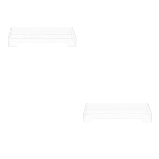 Sonducket Película transparente de la cubierta de polvo de los teclados mecánicos para el hogar de la oficina 375x150x48mm 2piezas