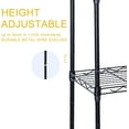 thumbnail image 3 of YSSOA 6-Tier Storage Shelving Units with Wheels, 30 "D x 14" W x 65 "H, 3 of 9