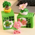thumbnail image 3 of Jesscasday Cartoon Resins Fortune Plant Miniature Figurine Decoration No Maintenance Needs Perfect For Desk Shelf Or Living Room, 3 of 18