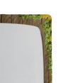 thumbnail image 3 of Ambesonne Rustic Fitted Sheet, Barn Door and Summer Blooms, Full Size, Fern Green Sepia and Yellow, 3 of 3