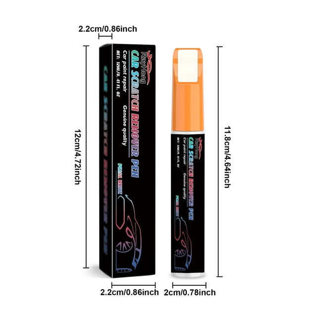 Lápiz quita rayones para auto, reparación de pintura, cuidado, descontaminación, reparación de pintura, rayones, lápiz reparador de color (5 ml)