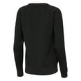 thumbnail image 3 of Women's Antigua Heather Black New York Jets Varsity Tri-Blend V-Neck Long Sleeve T-Shirt, 3 of 3