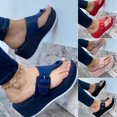 thumbnail image 2 of Fashionable Flip Flops Comfortable Soft Slippers for Women with Rubber Sole Non Slip, 2 of 6