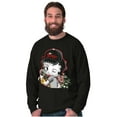 thumbnail image 5 of Betty Boop Cartoon Fiesty Cha-ching Women's Long Sleeve T Shirt Brisco Brands M, 5 of 6