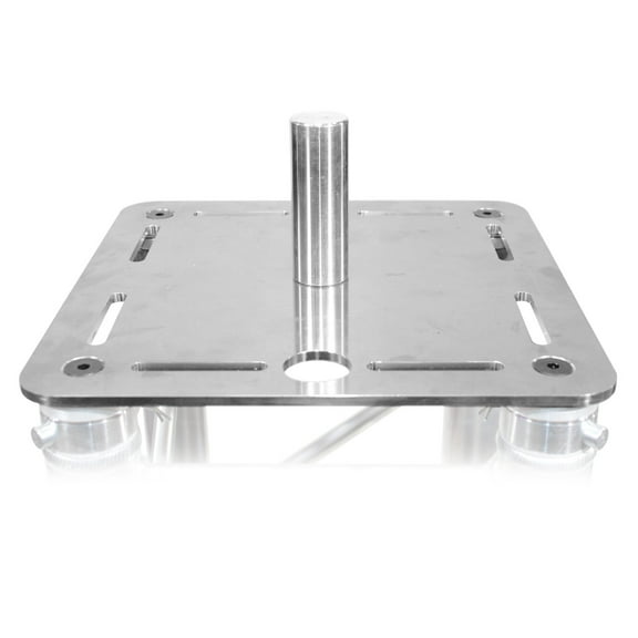 12" Aluminum Top Plate and Speaker Stud For F34 Truss Base | 6mm