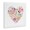 thumbnail image 2 of Stupell Industries Eclectic Blooming Pastel Heart Canvas Art, 36 x 36, by Lanie Loreth, 2 of 8