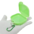 thumbnail image 3 of Unique Bargains 1 Pc Braces Box with Buckle Compact Braces Storage Box Green, 3 of 5