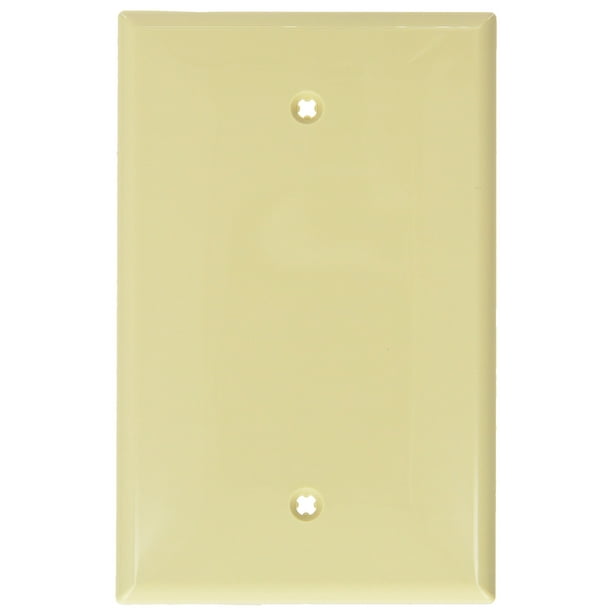 Placa de pared Leviton PJ13-I 1-Gang Midway Ivory