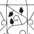 thumbnail image 3 of vidaXL Plant Climbing Racks 3 pcs Black 40x100 cm Iron, 3 of 4