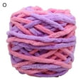thumbnail image 2 of 1 Pack Soft Yarn for Knitting Crochet Colored Cotton Yarn Handmade DIY Craft Knitting Polyester Scarf Pillow Blanket Material Ball of Yarn New Year Christmas Gift, 105Ft, 2 of 6