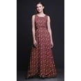 thumbnail image 5 of Bimba Robe Longue Maxi à Imprimé Floral pour Femmes, Tenue de Villégiature, Robe de Soirée - Xxx-Grand, 5 of 5