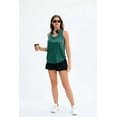 thumbnail image 6 of Pinspark Women's Racerback Yoga Tank Top Sleeveless Athletic Shirt Long Length Gym Tops Lightweight Workout Running Shirts, 6 of 7