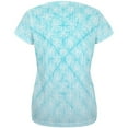 thumbnail image 2 of Christmas Viking Helm of Awe Snowflakes All Over Womens T Shirt Multi LG, 2 of 2