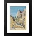 thumbnail image 2 of Ernest Franklin Tyler 14x18 Black Modern Framed Museum Art Print Titled - Chateau Luynes (1903), 2 of 5