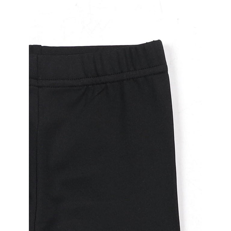Black biker shorts for kids clearance