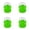 Green, variant on HomelyJoy Candy Box, Blue Baseball Cap Shaped Plastic Storage Case, Creative Hat Gift Box Container for Birthday Wedding Party Favor, 3.34x1.57 Inch, 2 Pack
