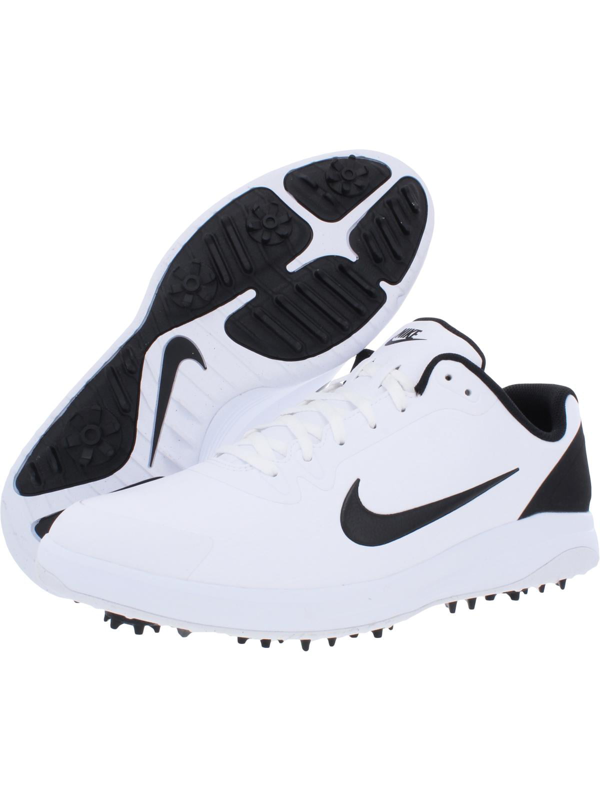 Nike Infinity G Men's Waterproof Spiked Golf Shoes Black-White 
